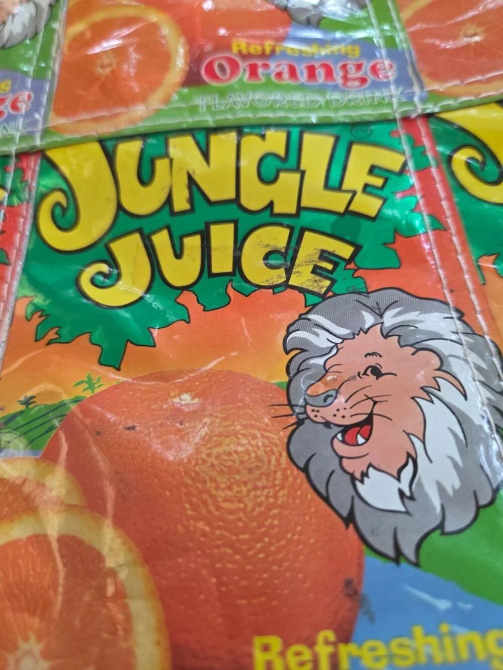 Kid's Backpack Jungle Juice Box Design, NWOT